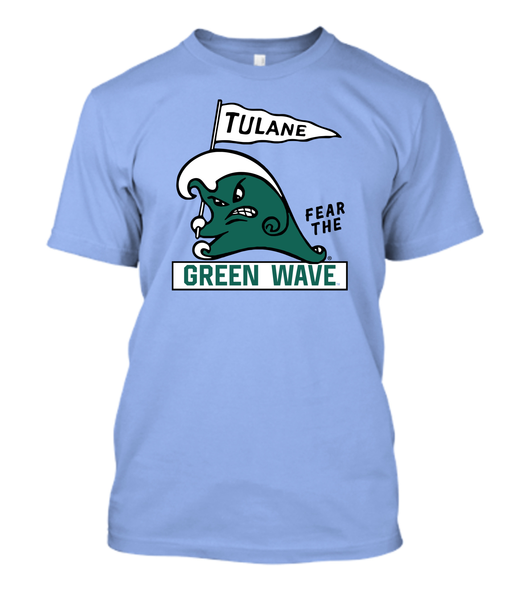 Tulane Fear The Green Wave T-Shirt