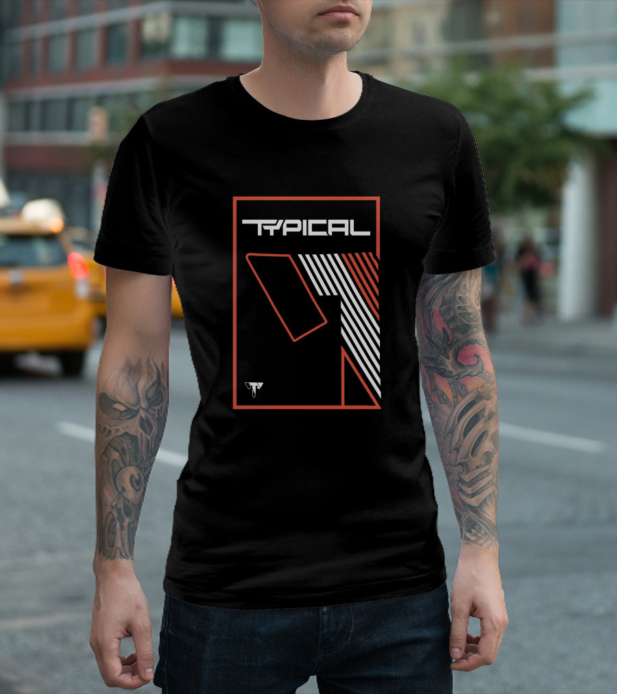 TYPICAL Gamer Logo Lines and Symbols T-Shirt