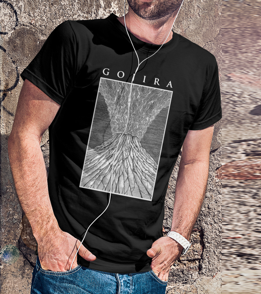 GOJIRA Volcano Eruption T-Shirt