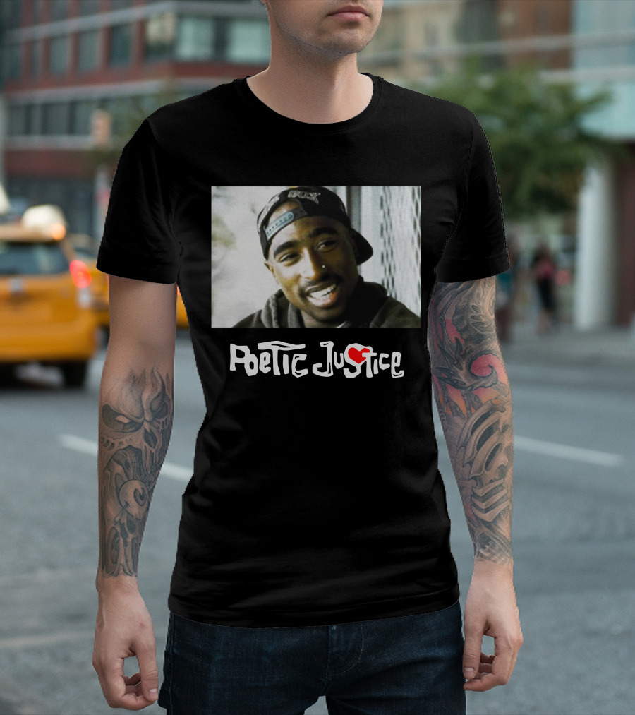 Poetic Justice Tupac Shakur T-Shirt