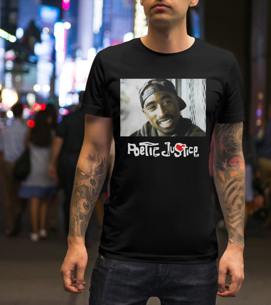 Poetic Justice Tupac Shakur T-Shirt