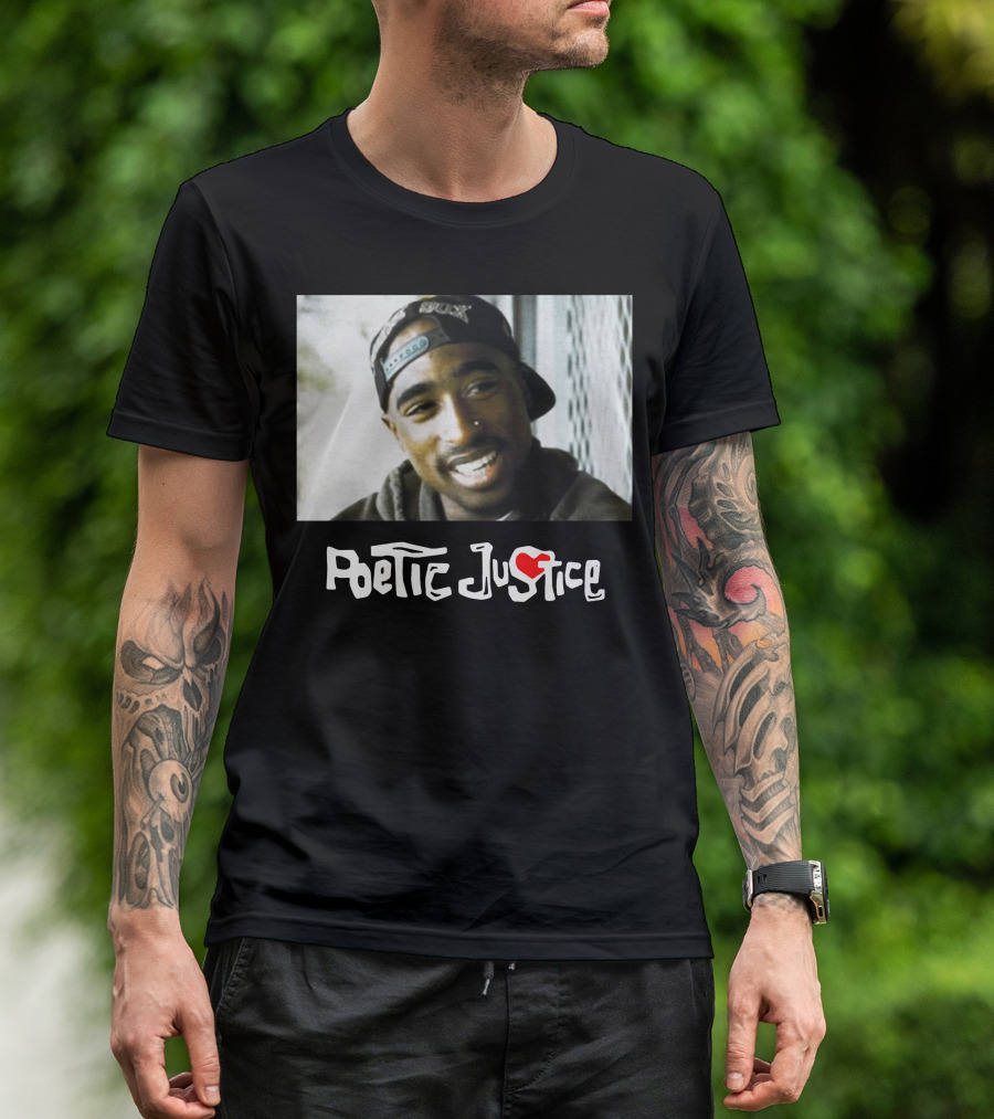 Poetic Justice Tupac Shakur T-Shirt