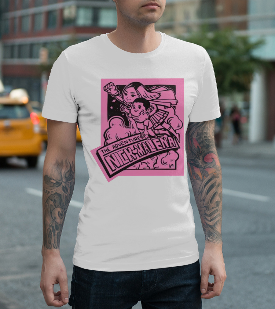 The Adventure Nick Malena Nmplol Merch T-Shirt