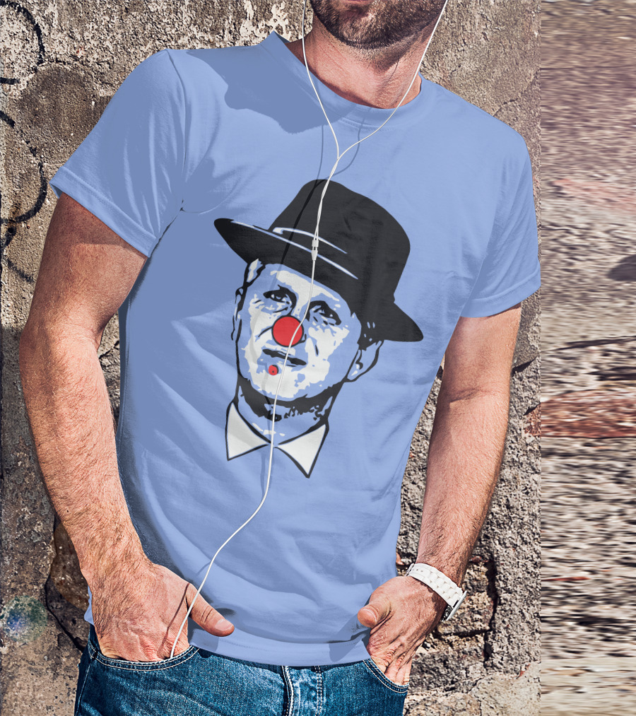 Michael Rapaport Clown Face With Hat And Red Nose T-Shirt
