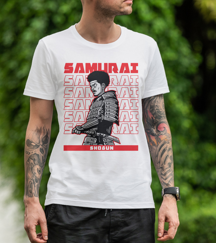 Samurai Shogun CoryxKenshin.com Merch T-Shirt