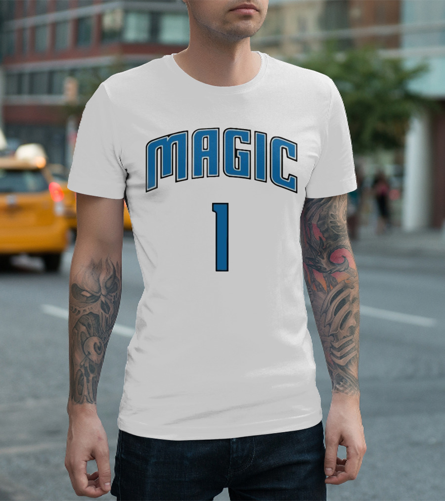 Magic 1 Jonathan Isaac Orlando Basketball T-Shirt