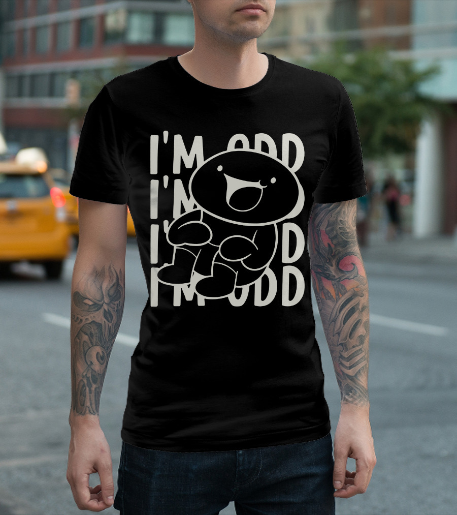 I'm Odd I'm Odd I'm Odd Character T-Shirt