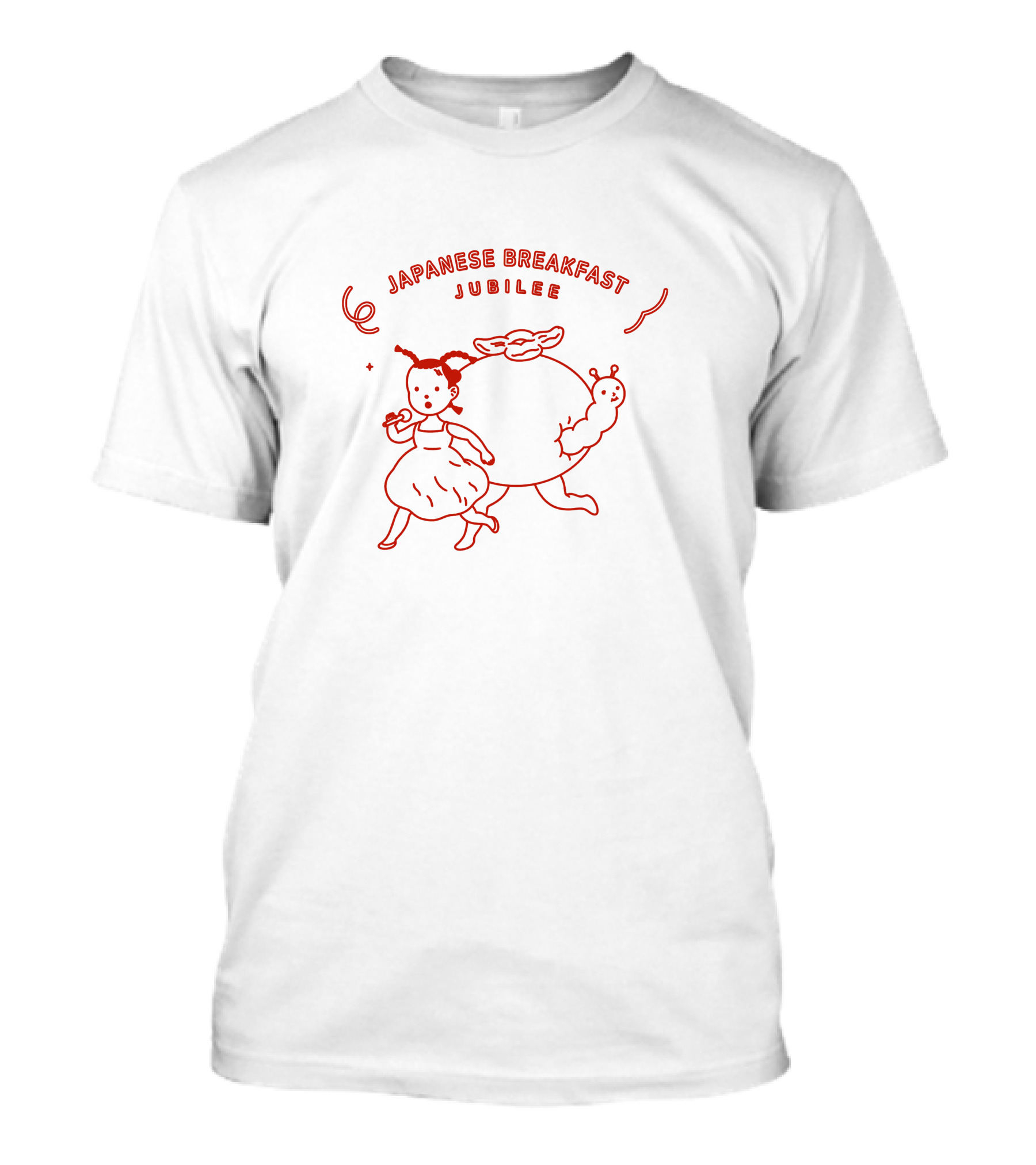 Japanese Breakfast Jubilee 6 Running Girl And Creature T-Shirt