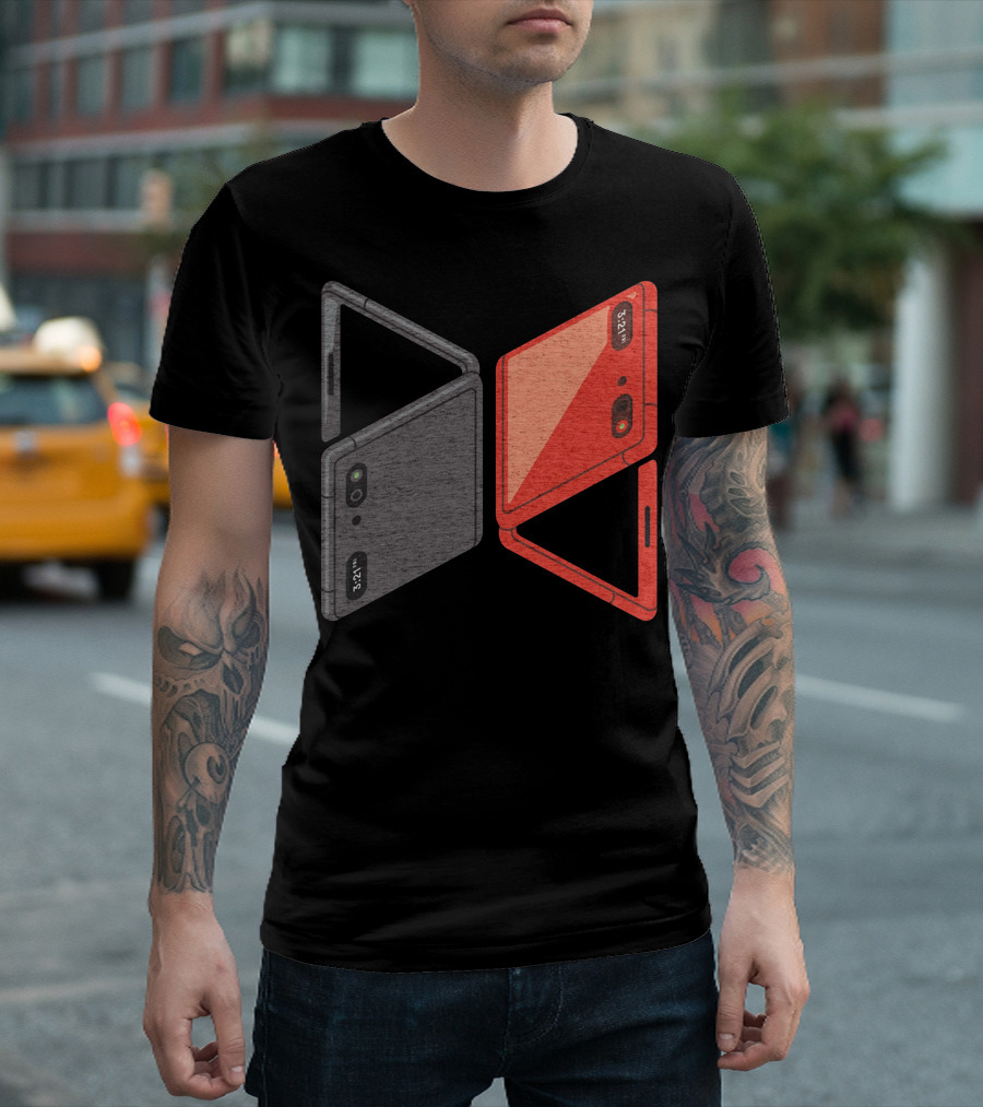 MKBHD Merch 3.2.1 Custom Foldable Phone T-Shirt