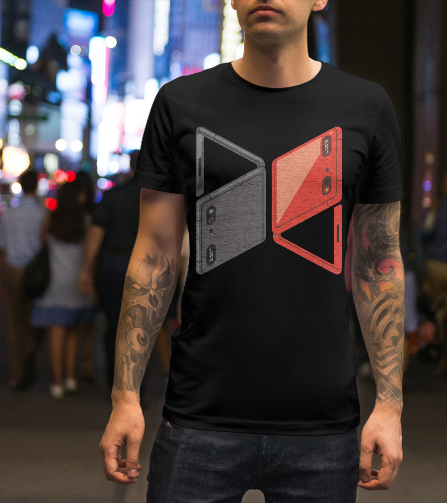MKBHD Merch 3.2.1 Custom Foldable Phone T-Shirt