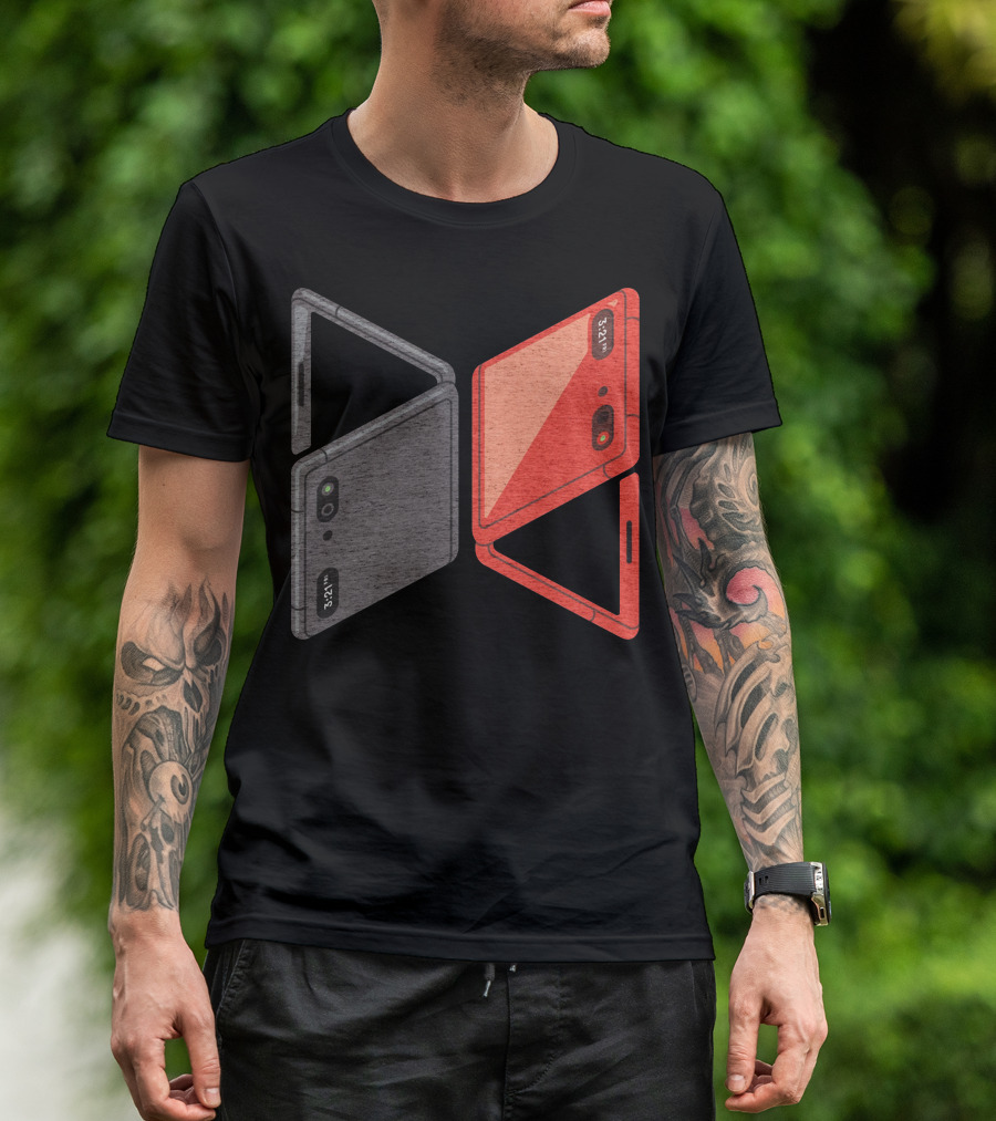 MKBHD Merch 3.2.1 Custom Foldable Phone T-Shirt