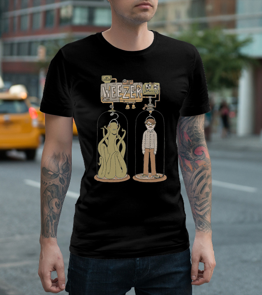 Weezer Alien Experiment T-Shirt