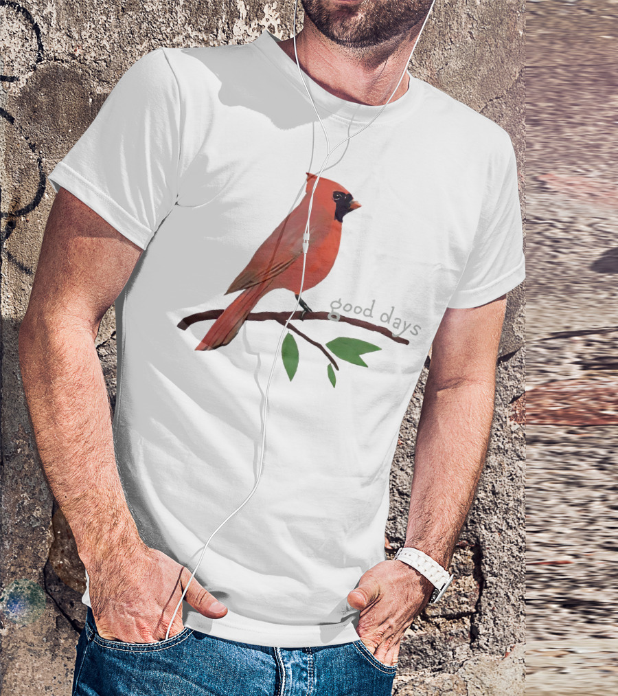SZA Good Days Cardinal Branch T-Shirt