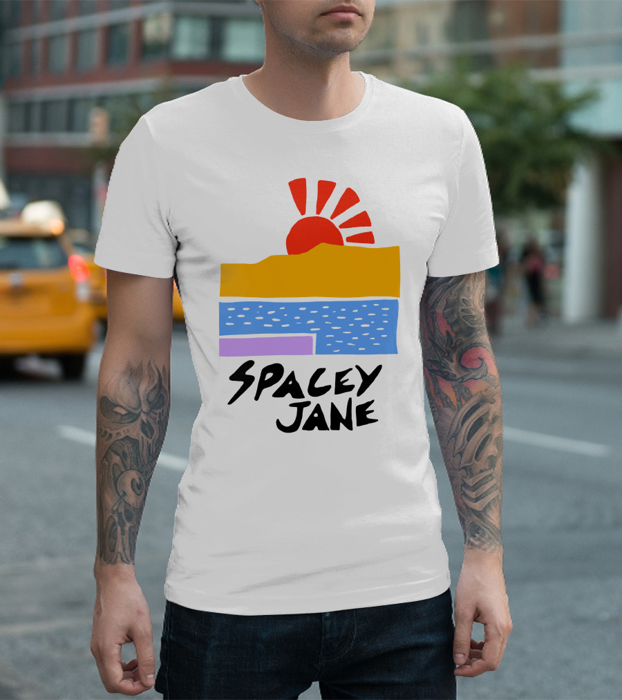Spacey Jane Store Sun and Waves Retro T-Shirt