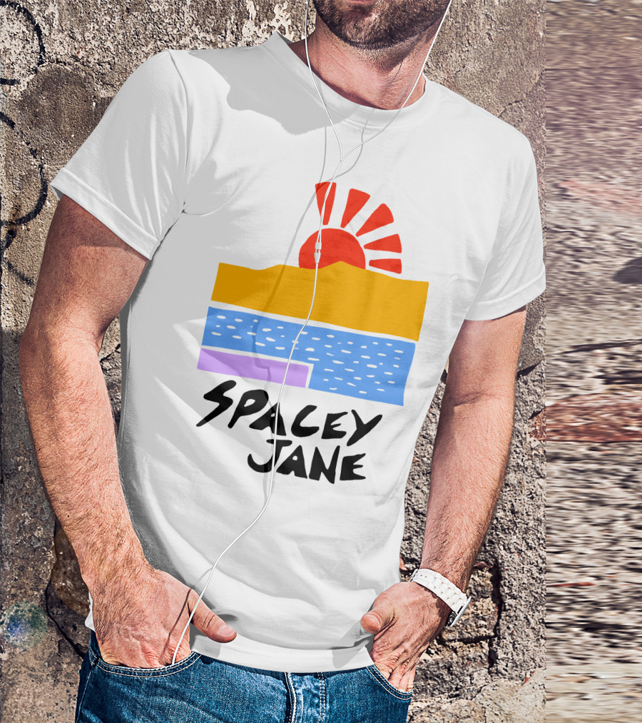 Spacey Jane Store Sun And Waves Retro T-Shirt