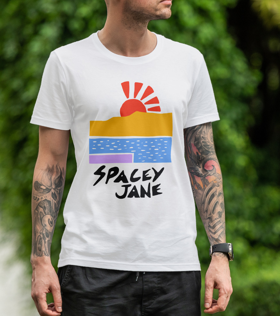Spacey Jane Store Sun And Waves Retro T-Shirt