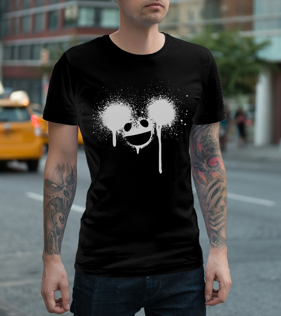 deadmau5 Splatter Face T-Shirt
