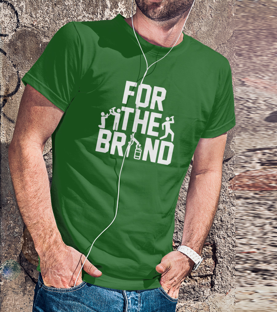 FOR THE BRAND Fans Drinking Golf Silhouette Activity T-Shirt