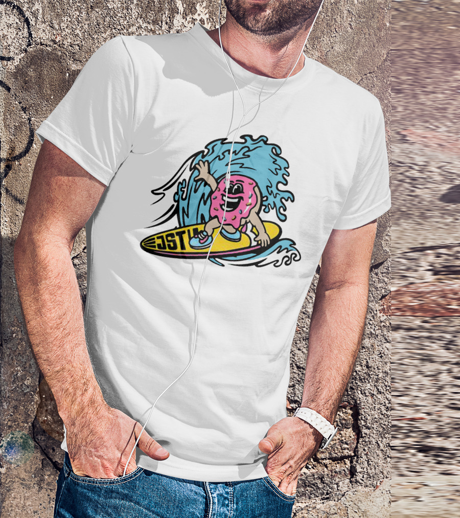 JSTU Surfing Donut Wave Adventure T-Shirt