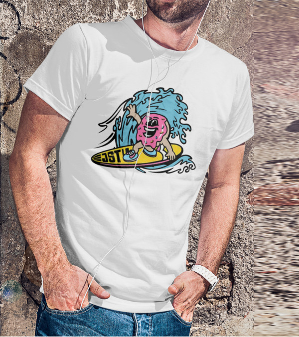 JSTU Surfing Donut Wave Adventure T-Shirt