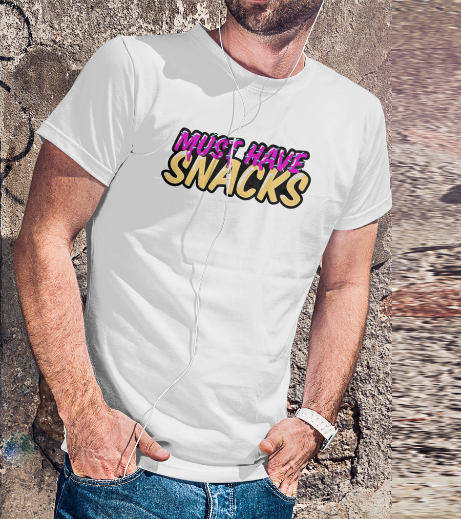 Must Have Snacks MoreJStu Merch Shop T-Shirt