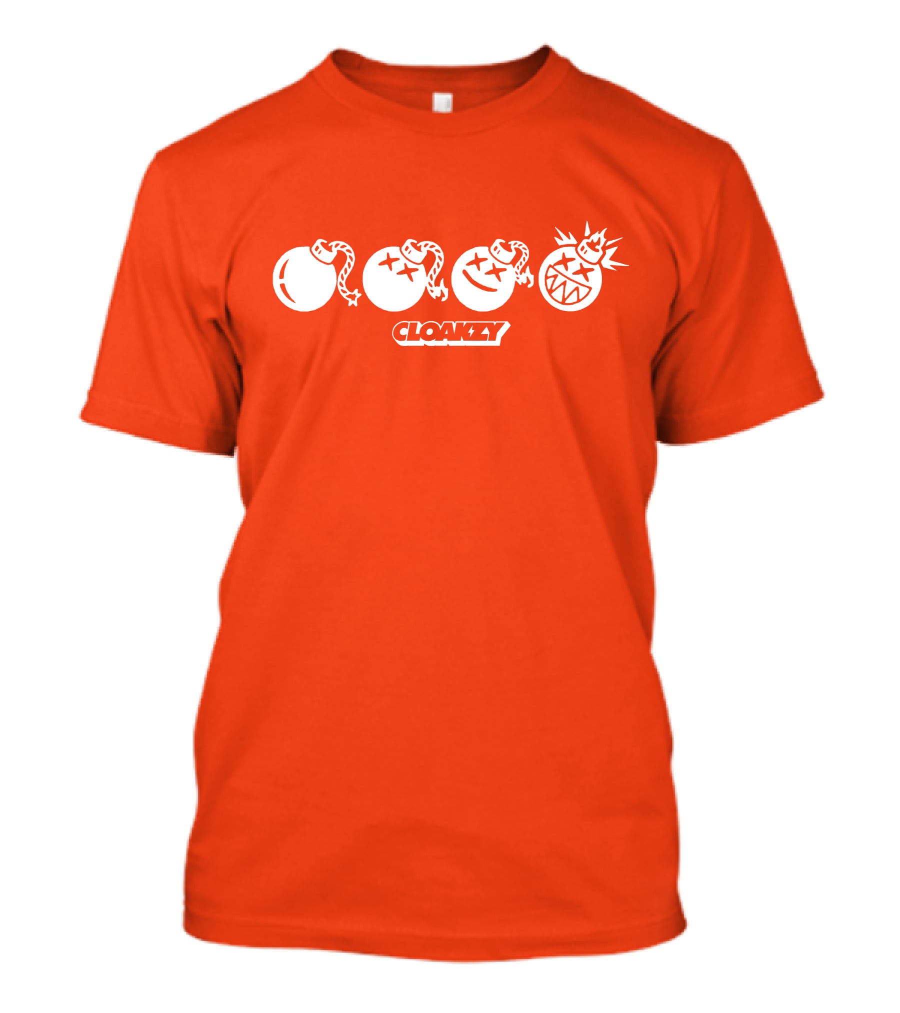 Cloakzy Bomb Icons Explosive Faces T-Shirt