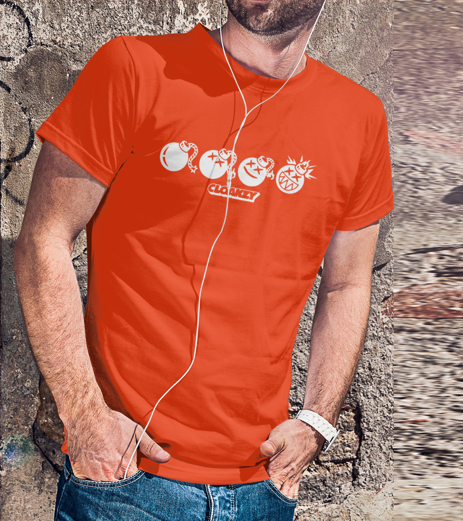 Cloakzy Bomb Icons Explosive Faces T-Shirt