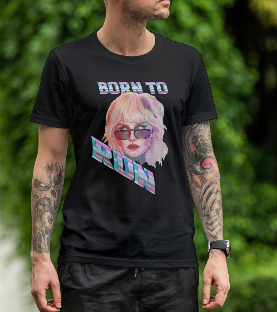 Born To Run Miley Cyrus Merch T-Shirt