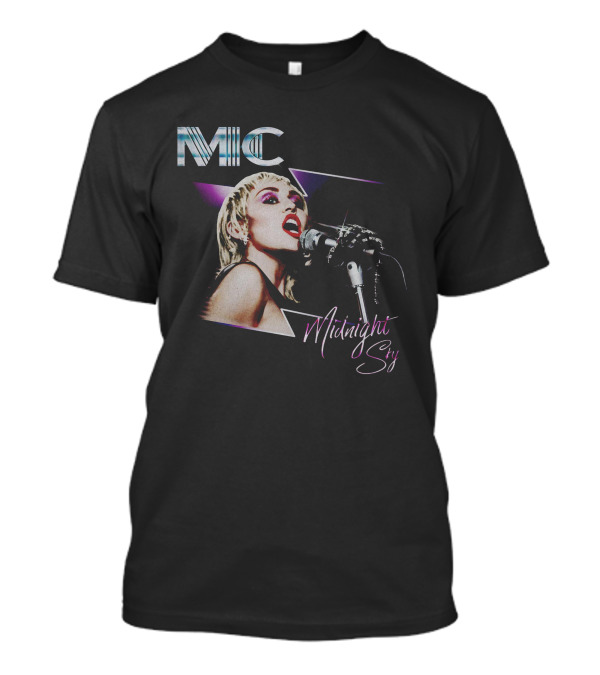 MIC Midnight Sky Miley Cyrus Shop T-Shirt