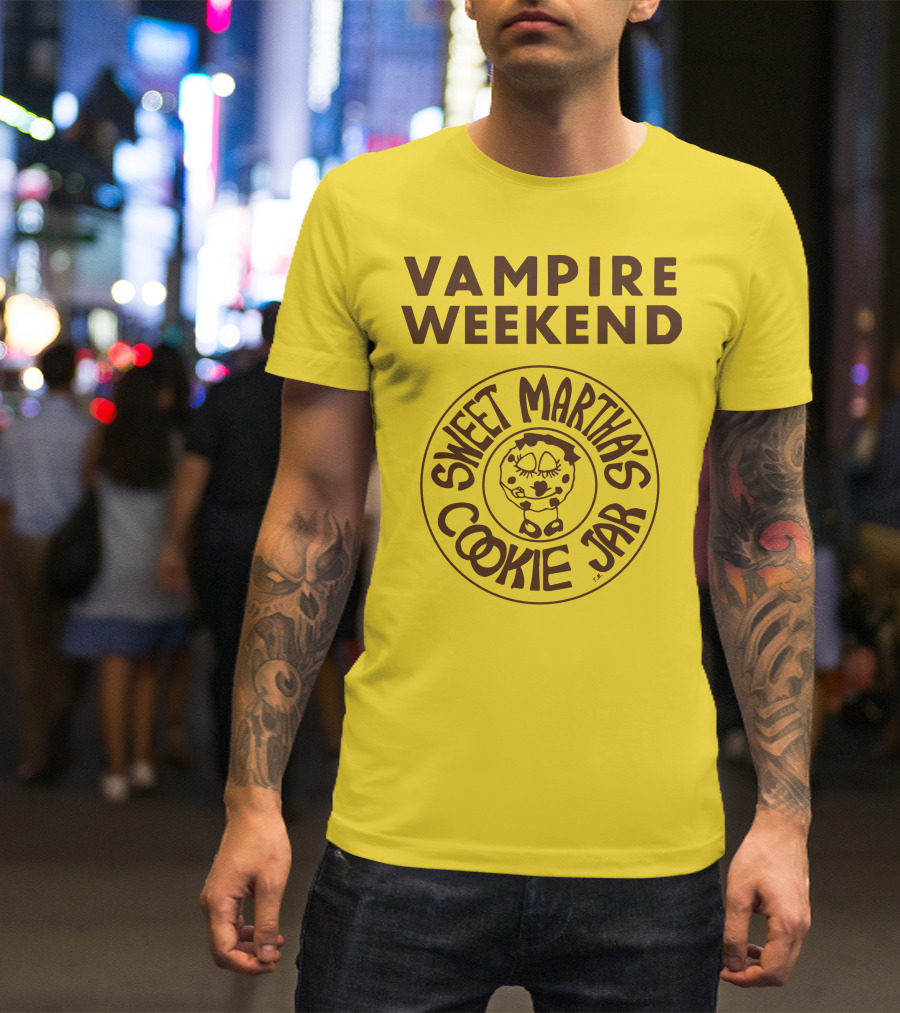 Vampire Weekend Sweet Martha's Cookie Jar T-Shirt
