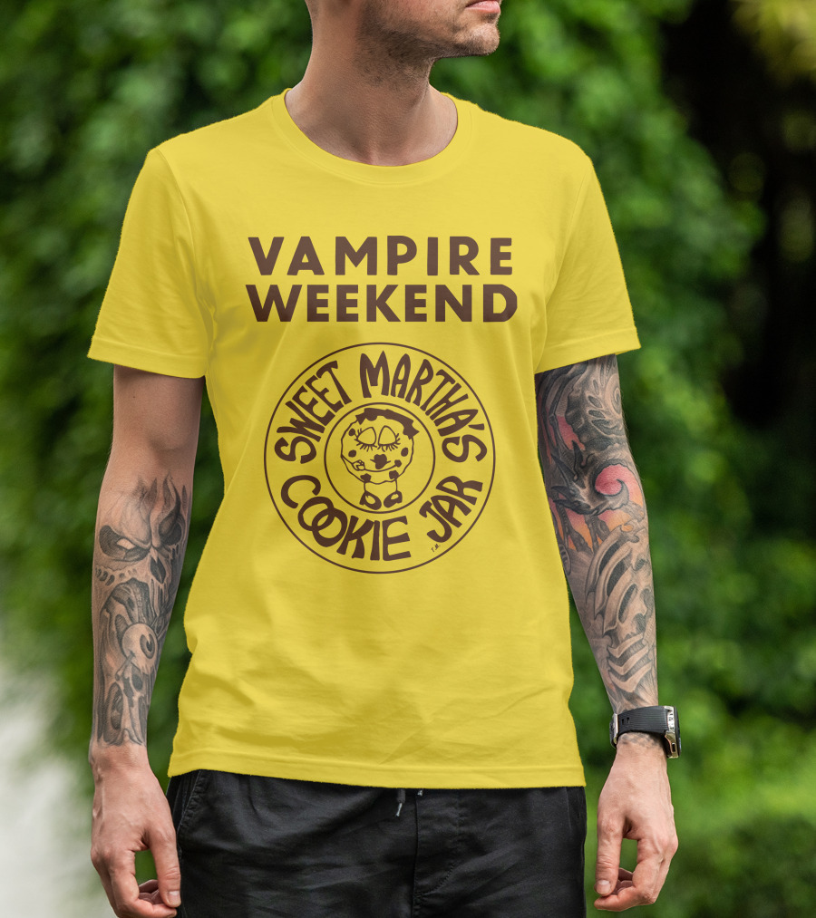Vampire Weekend Sweet Martha's Cookie Jar T-Shirt