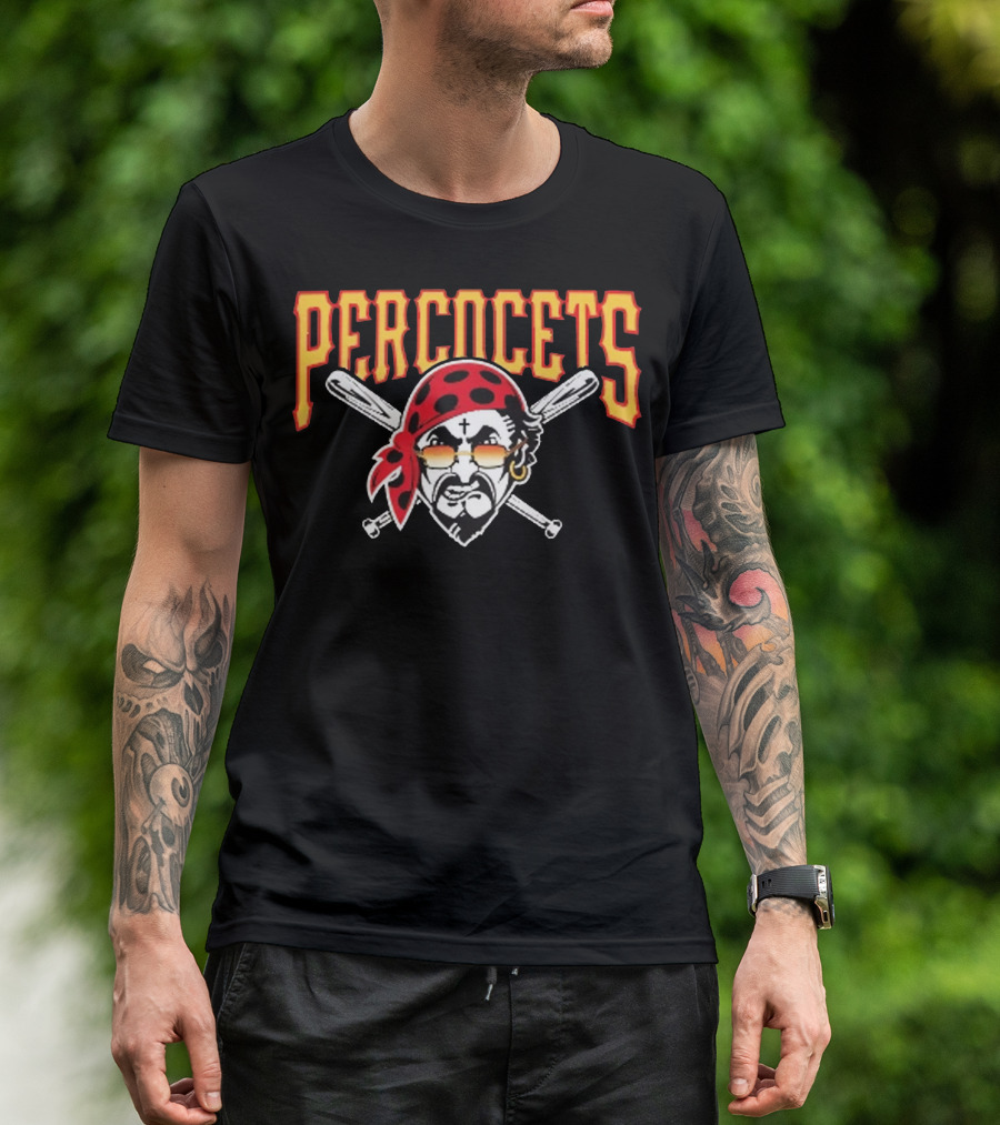 PERCOCETS Pirate Baseball Bats Fenix Flexin Merch T-Shirt