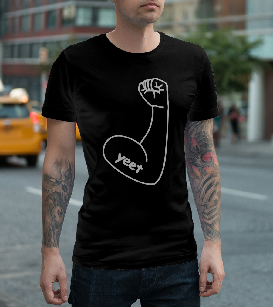 Lazarbeam Yeet Arm Muscle T-Shirt