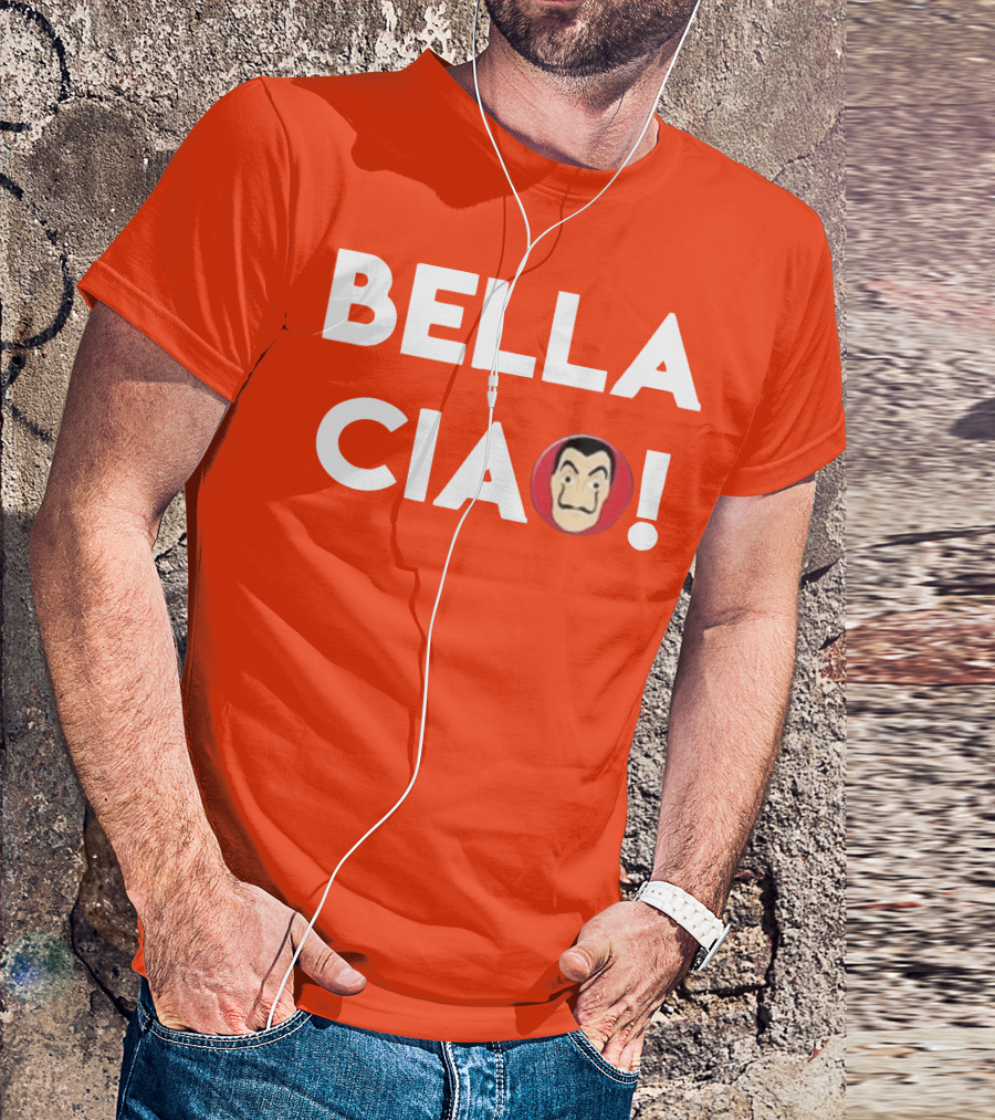 BELLA CIAO Money Heist Mask T-Shirt