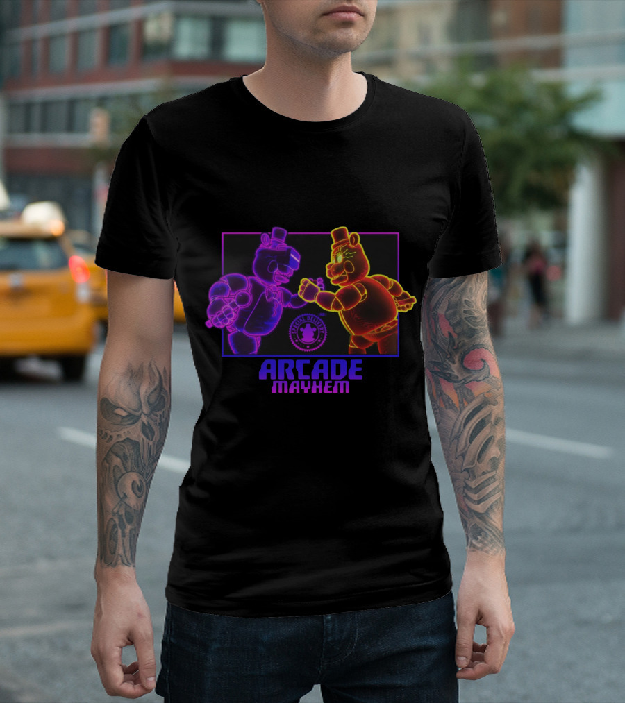 Arcade Mayhem Five Nights At Freddy's AR Special Delivery T-Shirt