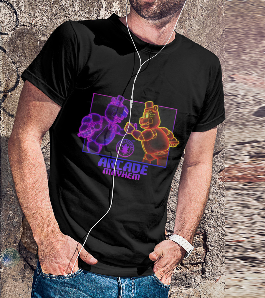 Arcade Mayhem Five Nights At Freddy's AR Special Delivery T-Shirt