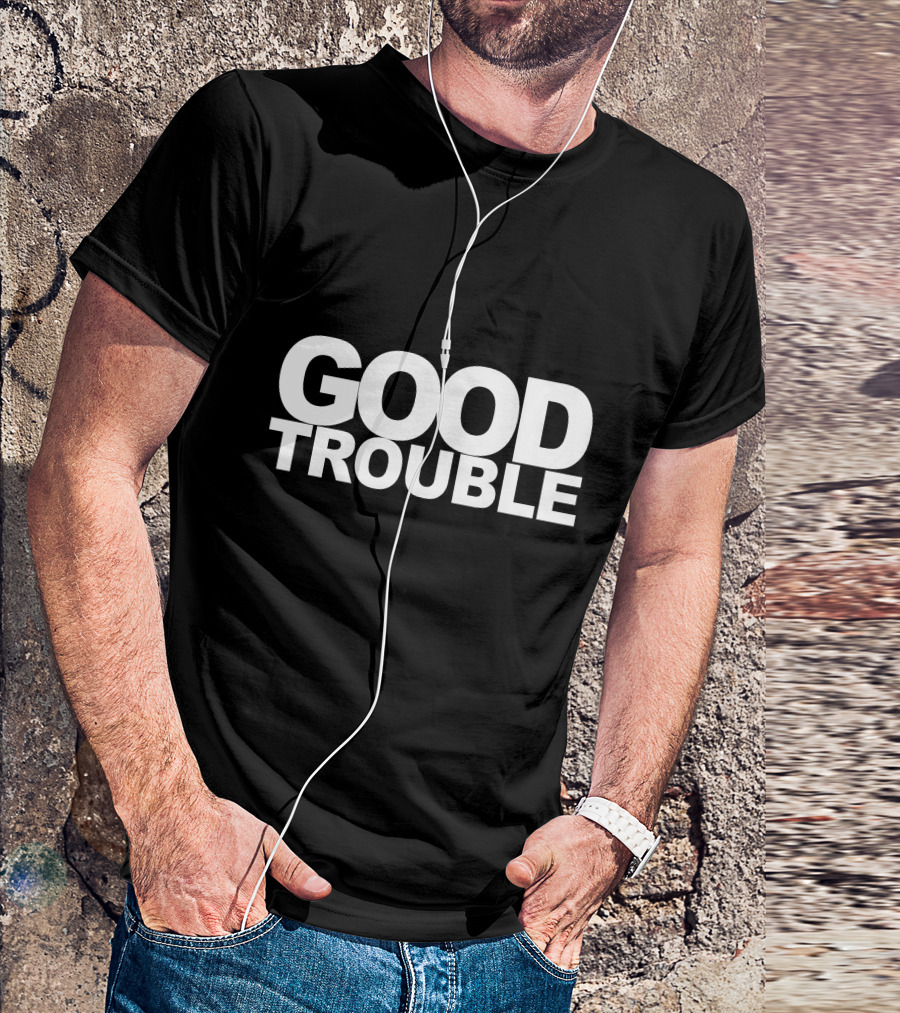 Face Masks John Lewis Good Trouble Iconic T-Shirt