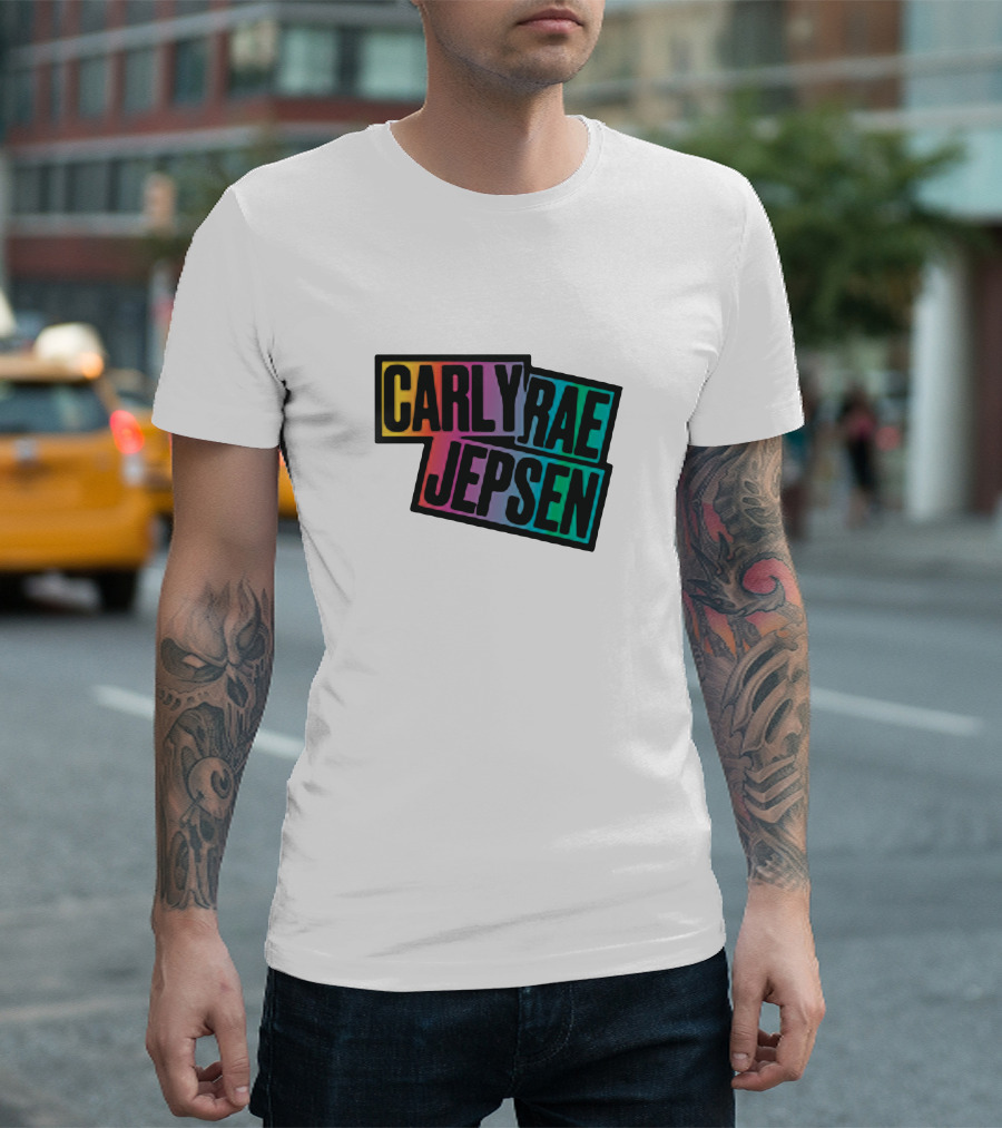 Carly Rae Jepsen Rainbow Merch T-Shirt