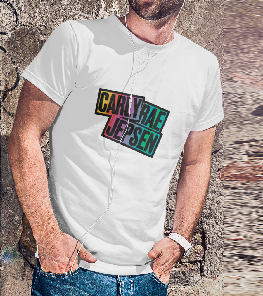 Carly Rae Jepsen Rainbow Merch T-Shirt
