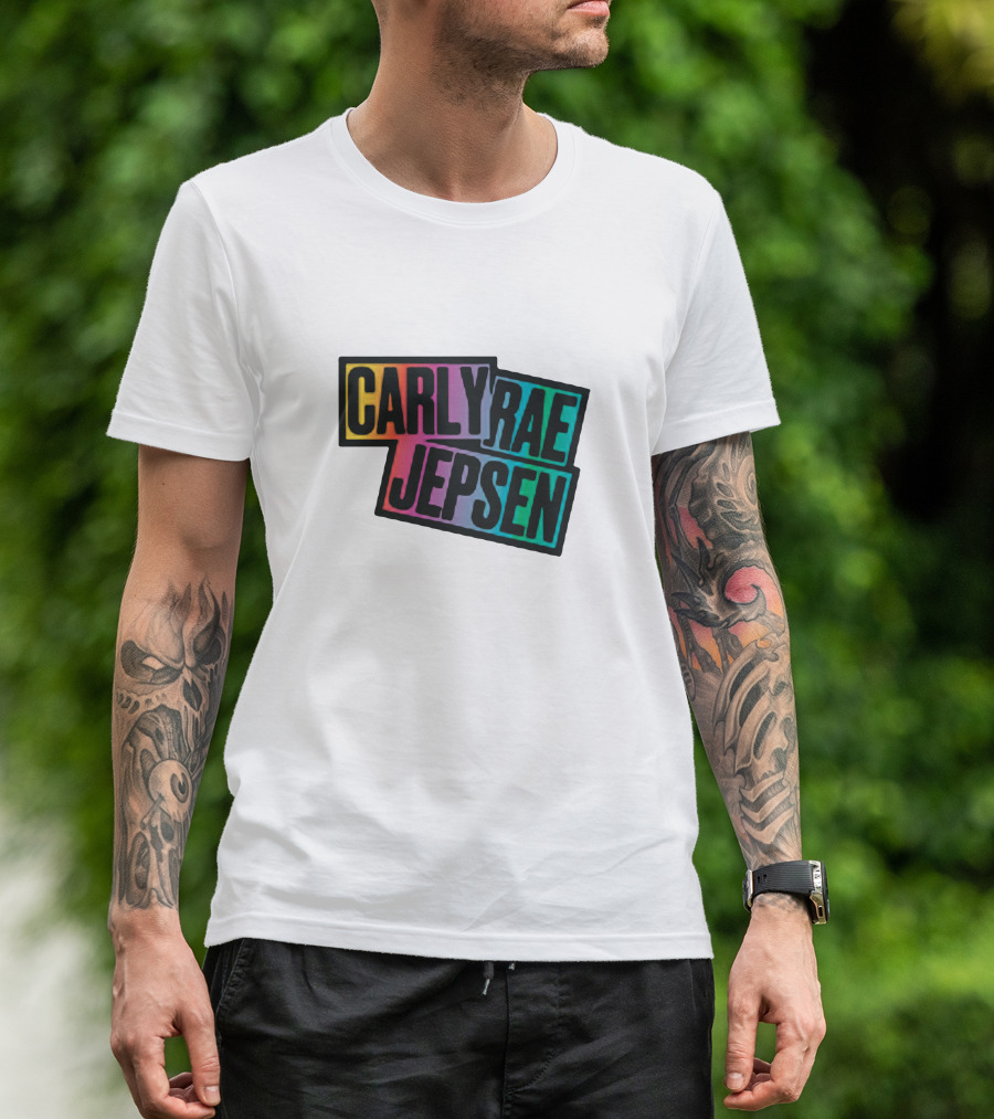 Carly Rae Jepsen Rainbow Merch T-Shirt