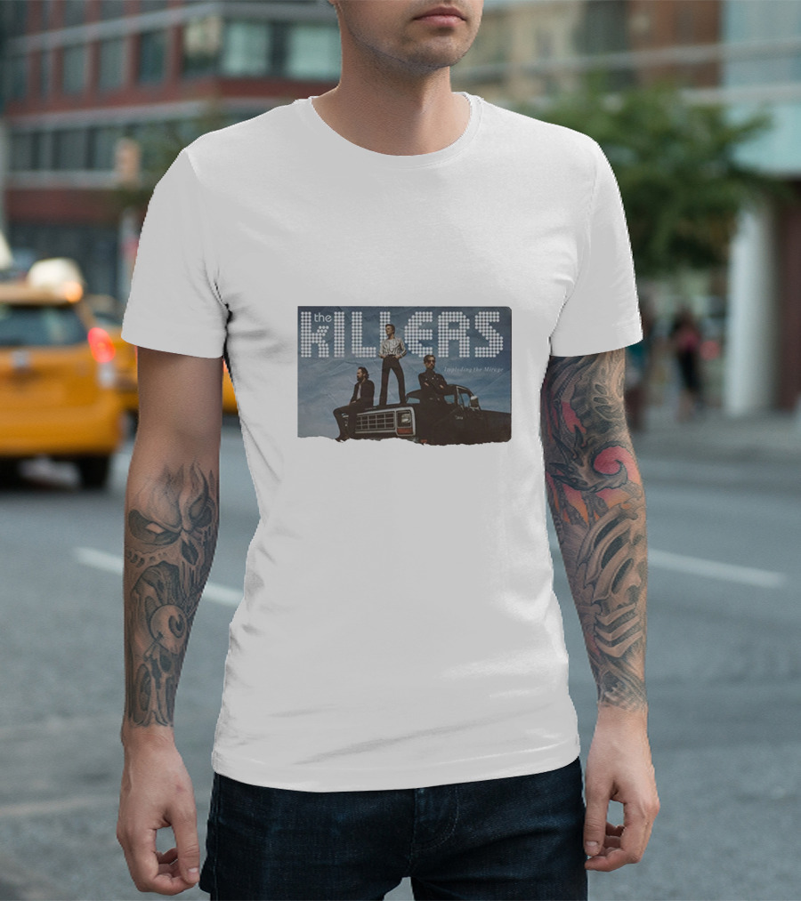 The Killers Including the Mirage Truck Photo T-Shirt
