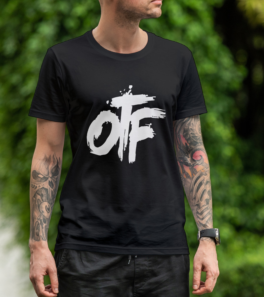 Lil Durk Merch OTF White Logo T-Shirt