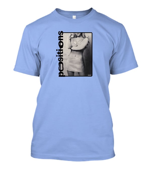 Positions Ariana Grande Black And White Photo Merch T-Shirt