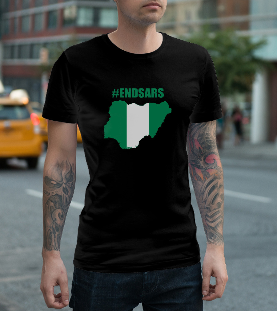 Hamilton End Bad Governance In Nigeria #ENDSARS T-Shirt