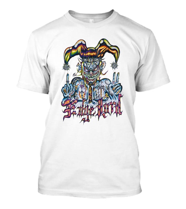 Dorian Electra X Beelzebaby Edgelord Joker Jester Gothic Tattoo T-Shirt