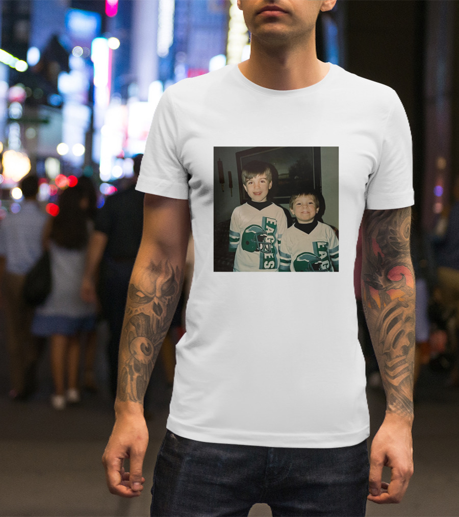 Joe Flacco Stevan Nelson Young Philadelphia Eagles Fans Retro Jerseys T-Shirt