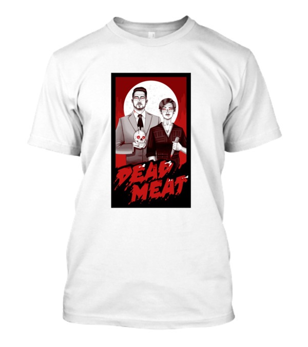 Dead Meat Bloody Moon Duo With Skull T-Shirt