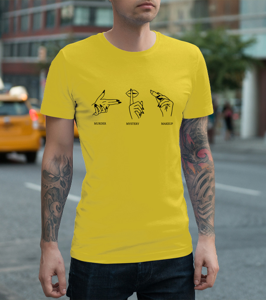 Mmm Murder Mystery Makeup T-Shirt