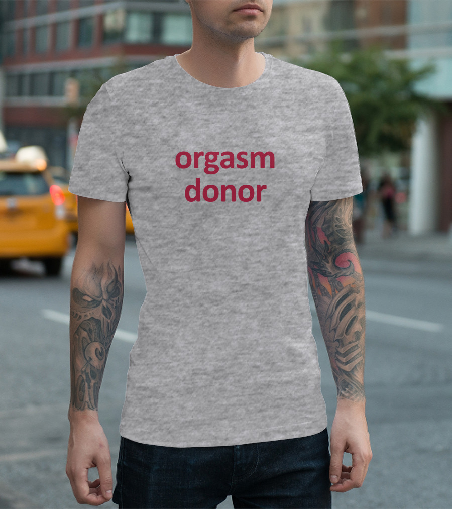 Orgasm Donor Rocktheboatri T-Shirt