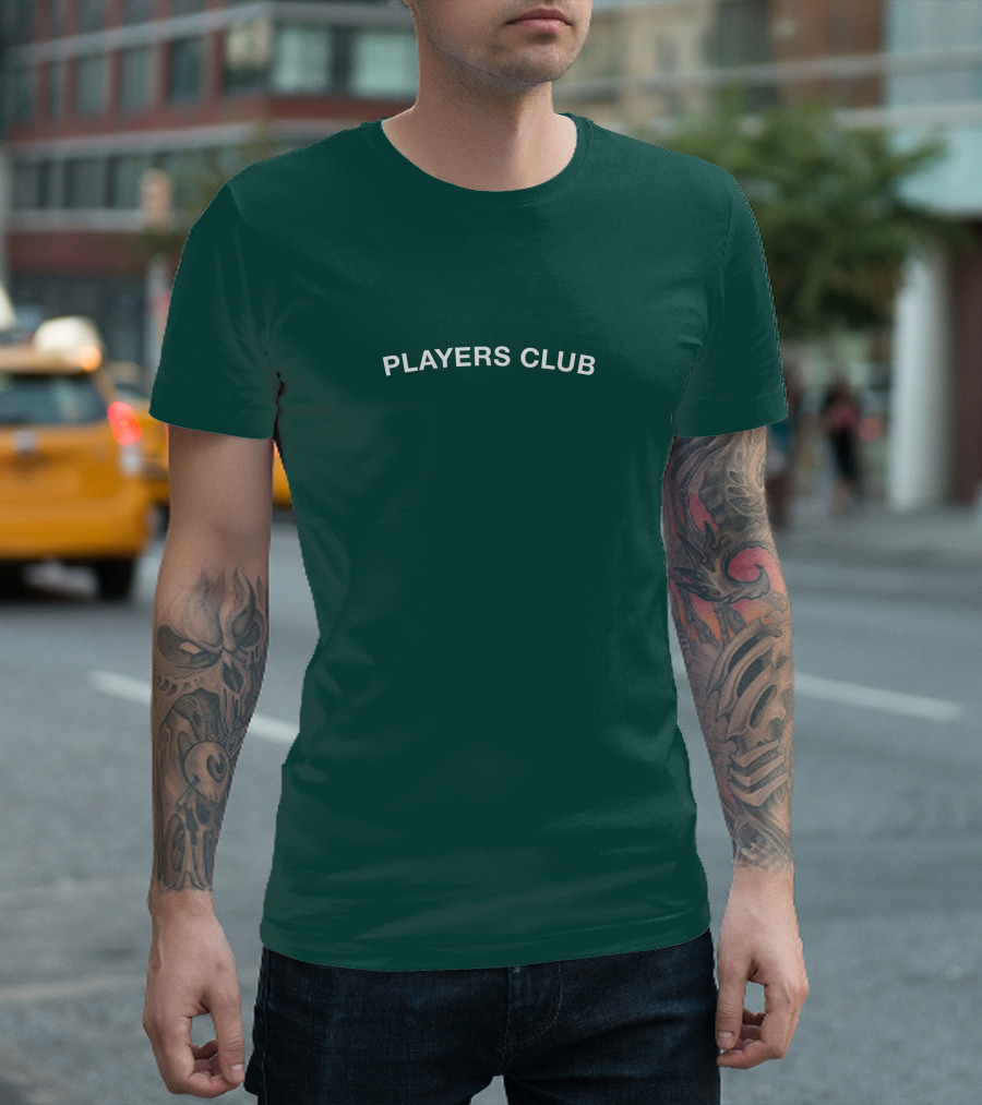 Players Club Green Joeiaco Simple T-Shirt